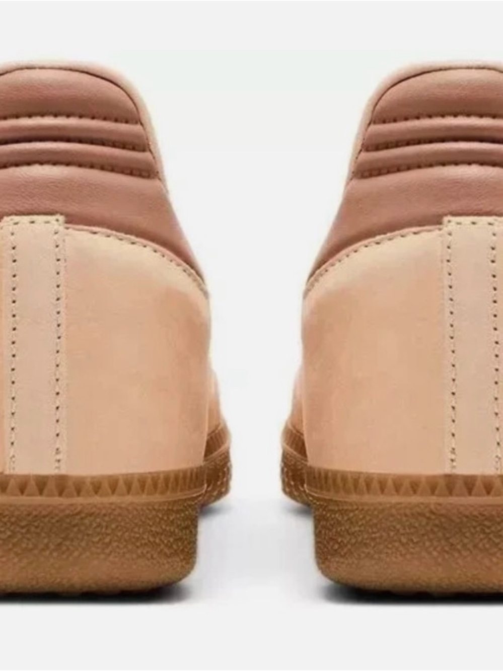 Adidas Samba OG Sneakers Halo Blush Gum Sole Women’s 6.5 Men’s 5.5 NWT - Picture 4 of 8